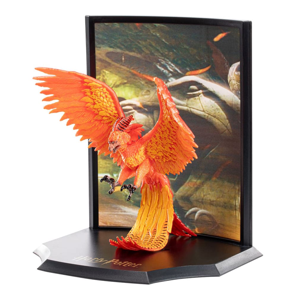 Harry Potter Statuette Toyllectible Treasure Fawkes Fawkes to the Rescue 13 cm