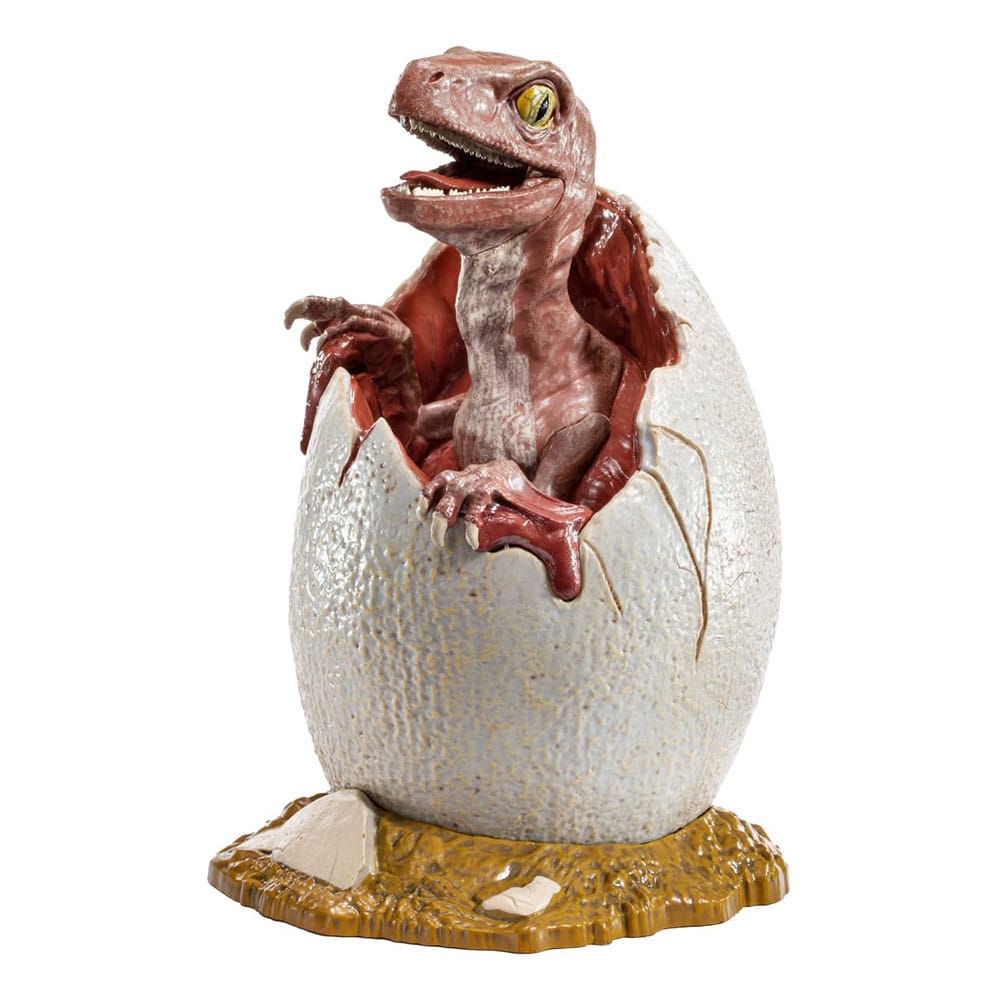 Jurassic Park Statuette Toyllectible Treasure Raptor Egg Life Finds A Way 12 cm