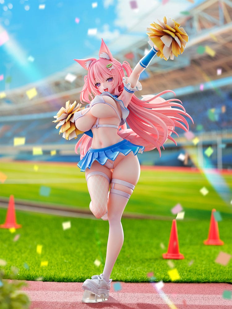 Original Character statuette 1/5 Kemomimi Cheer Girl illustration by Yatanuki Kei 35 cm