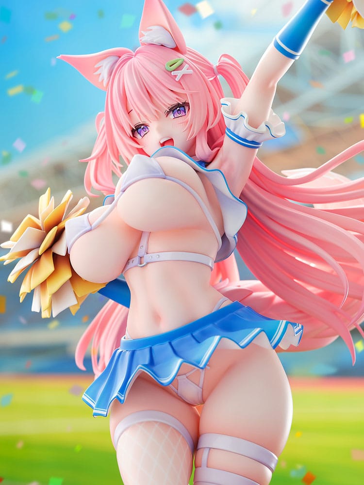 Original Character statuette 1/5 Kemomimi Cheer Girl illustration by Yatanuki Kei 35 cm