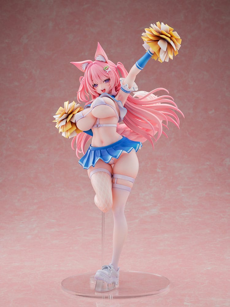 Original Character statuette 1/5 Kemomimi Cheer Girl illustration by Yatanuki Kei 35 cm