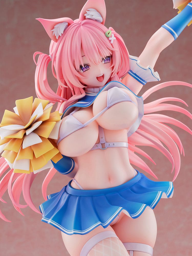 Original Character statuette 1/5 Kemomimi Cheer Girl illustration by Yatanuki Kei 35 cm