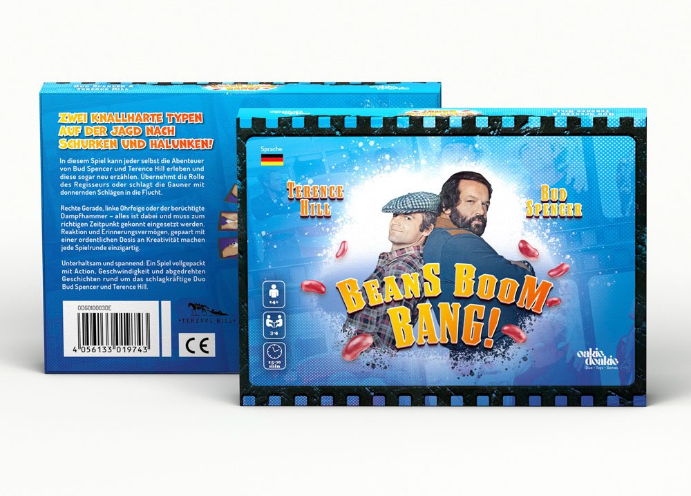 Bud Spencer & Terence Hill jeu de cartes BEANS BOOM BANG! *ALLEMAND*