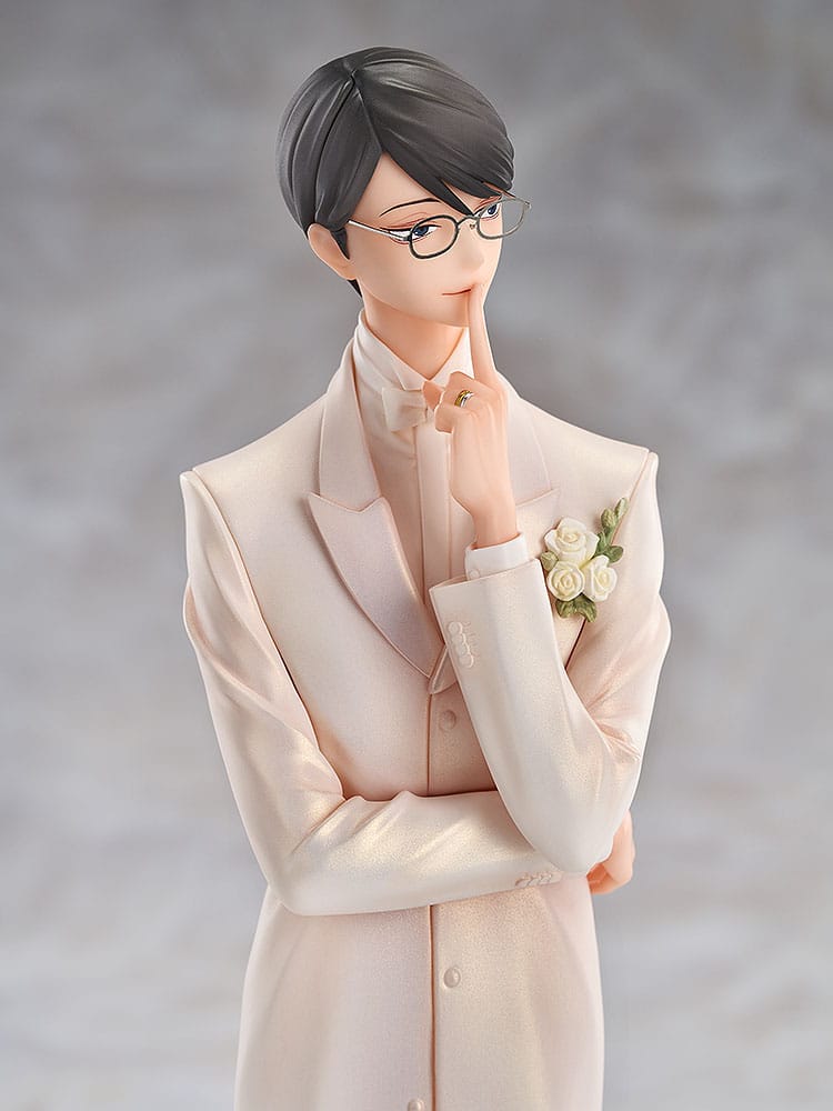 Doukyusei pack 2 statuettes PVC 1/7 Hikaru Kusakabe & Licht Sajo: Wedding Ver. 24 cm