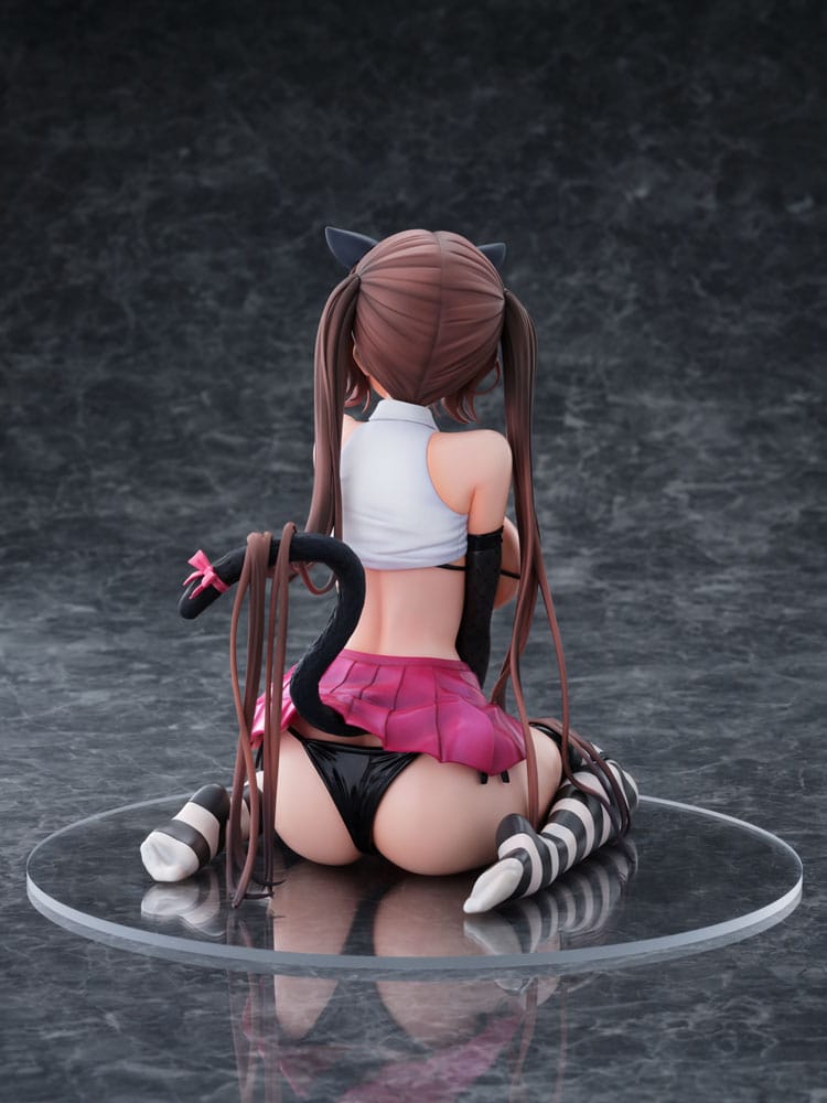 Original Character statuette 1/6 Itazura Cat miumiu Illustrated by Mataro 17 cm