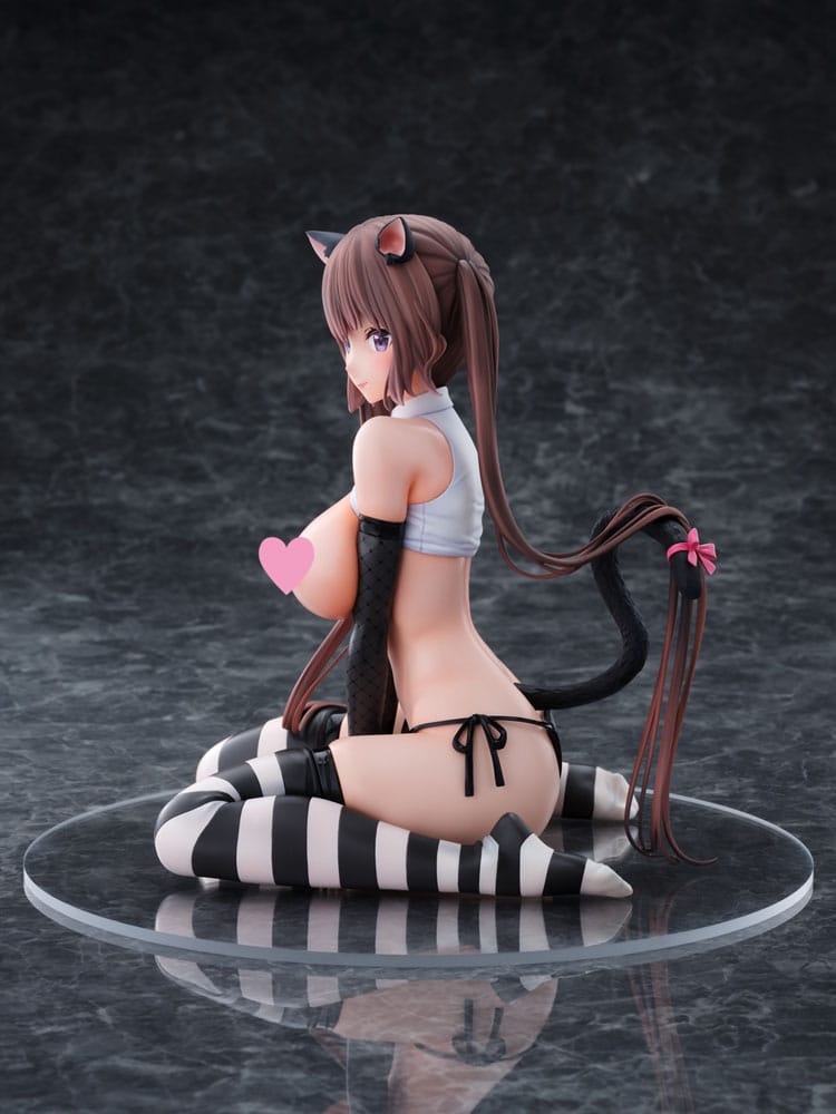 Original Character statuette 1/6 Itazura Cat miumiu Illustrated by Mataro 17 cm