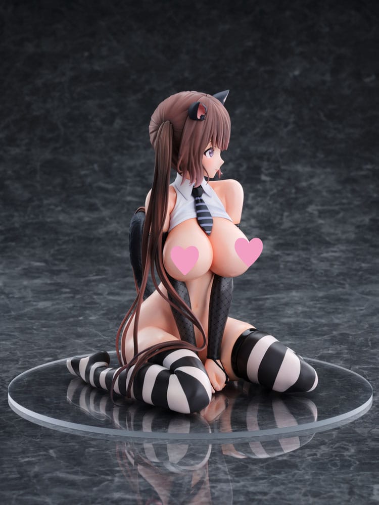 Original Character statuette 1/6 Itazura Cat miumiu Illustrated by Mataro 17 cm