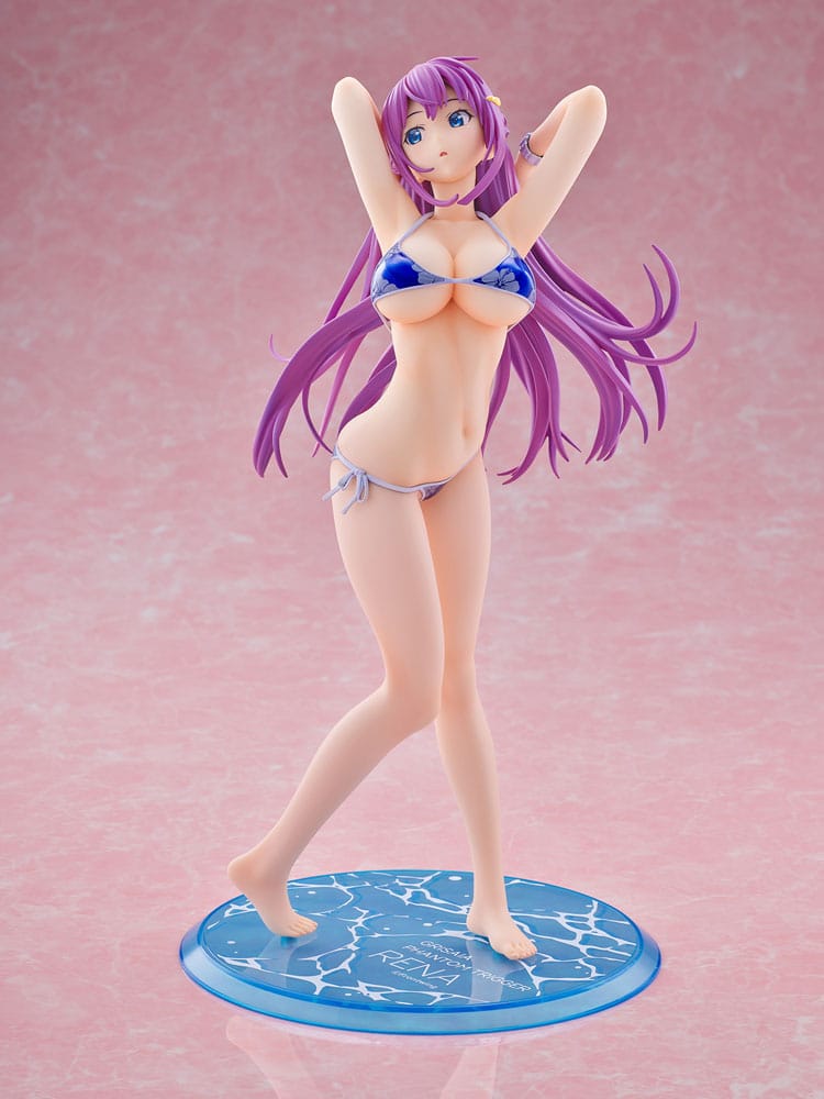 Grisaia Phantom Trigger statuette PVC 1/6 Rena Fukami Metallic Blue Ver. 28 cm