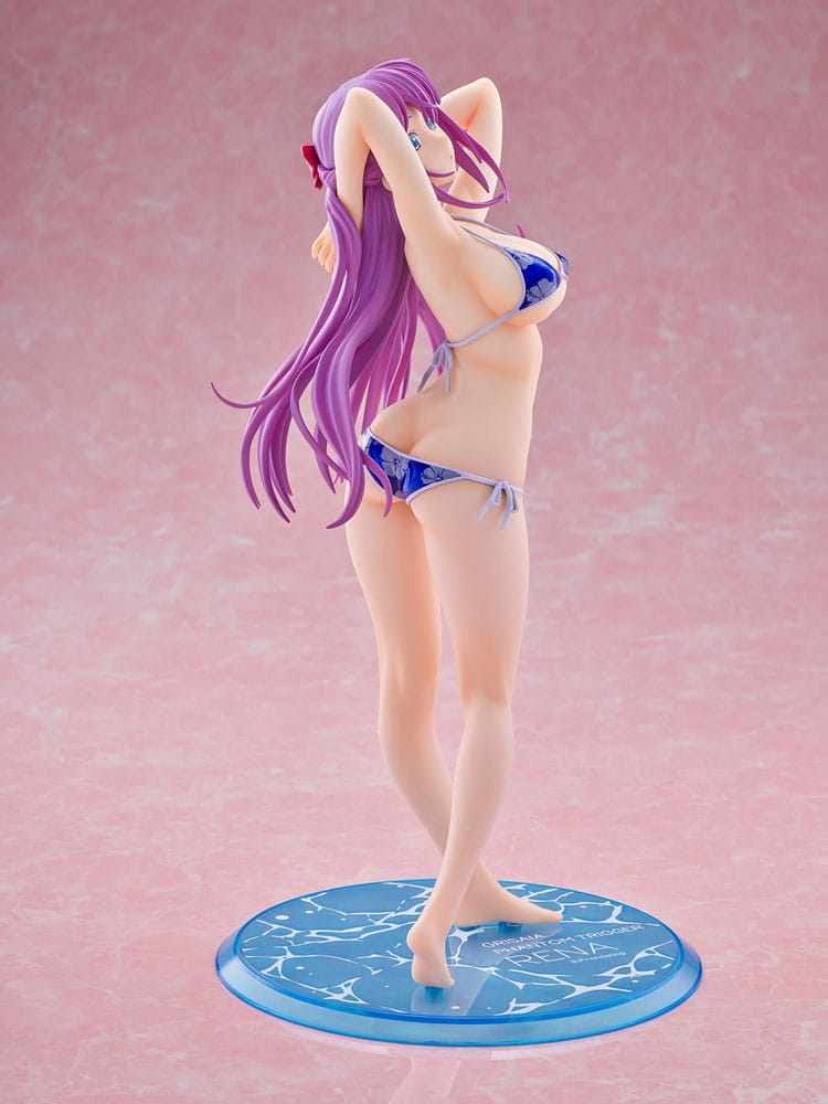 Grisaia Phantom Trigger statuette PVC 1/6 Rena Fukami Metallic Blue Ver. 28 cm