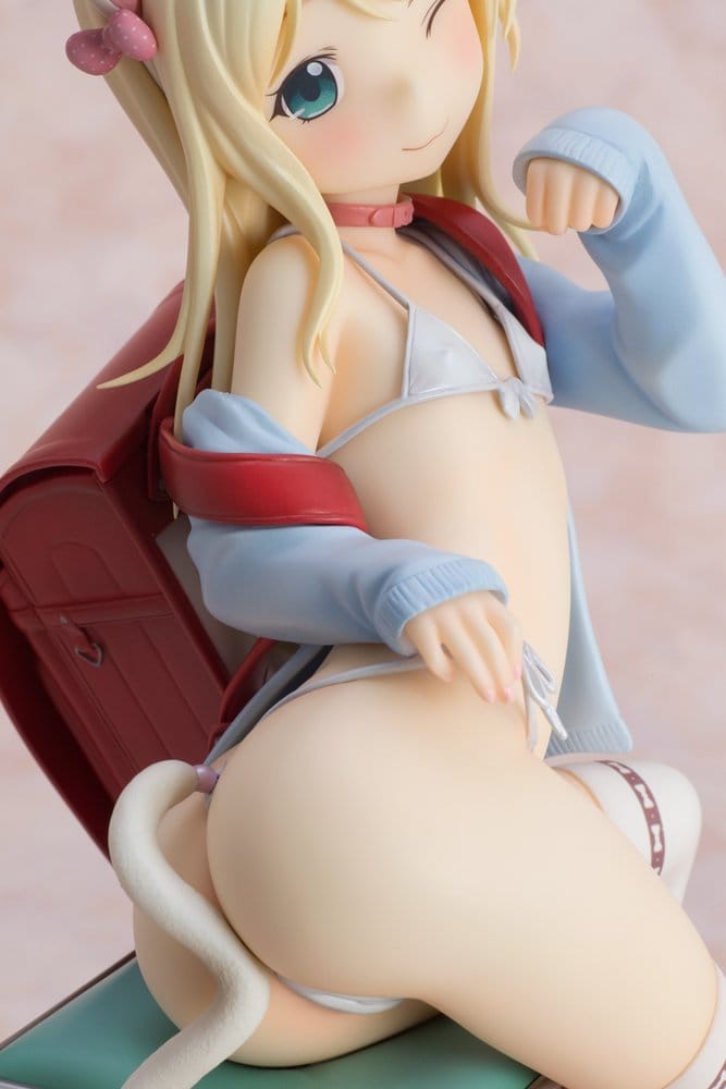 Hatsukoi Ribbon figurine PVC 1/6 Yuu White cat Ver. 25 cm