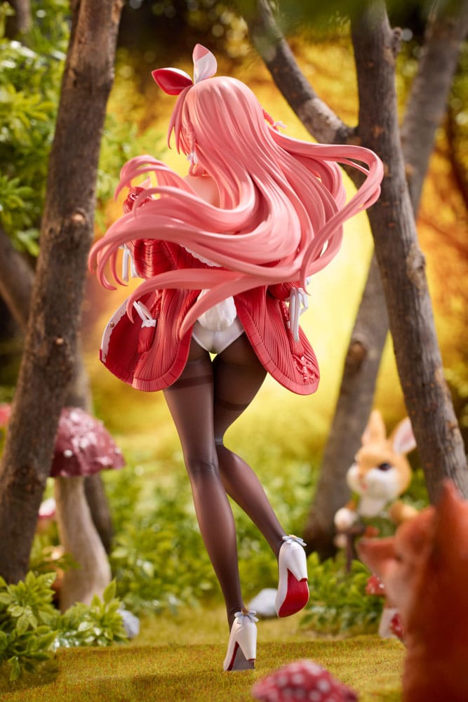 Original Character statuette PVC 1/7 White Rabbit Illustrated by Rosuuri Deluxe Version 24 cm