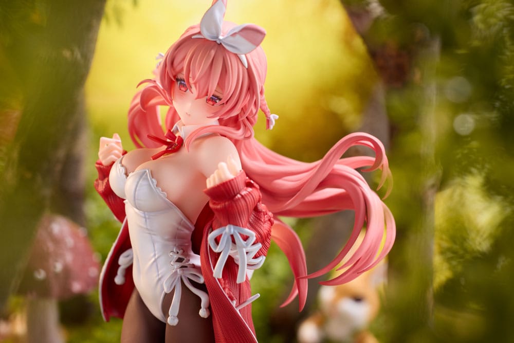 Original Character statuette PVC 1/7 White Rabbit Illustrated by Rosuuri Deluxe Version 24 cm