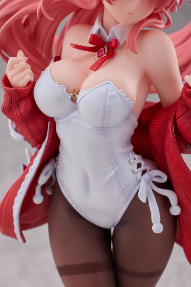 Original Character statuette PVC 1/7 White Rabbit Illustrated by Rosuuri Deluxe Version 24 cm