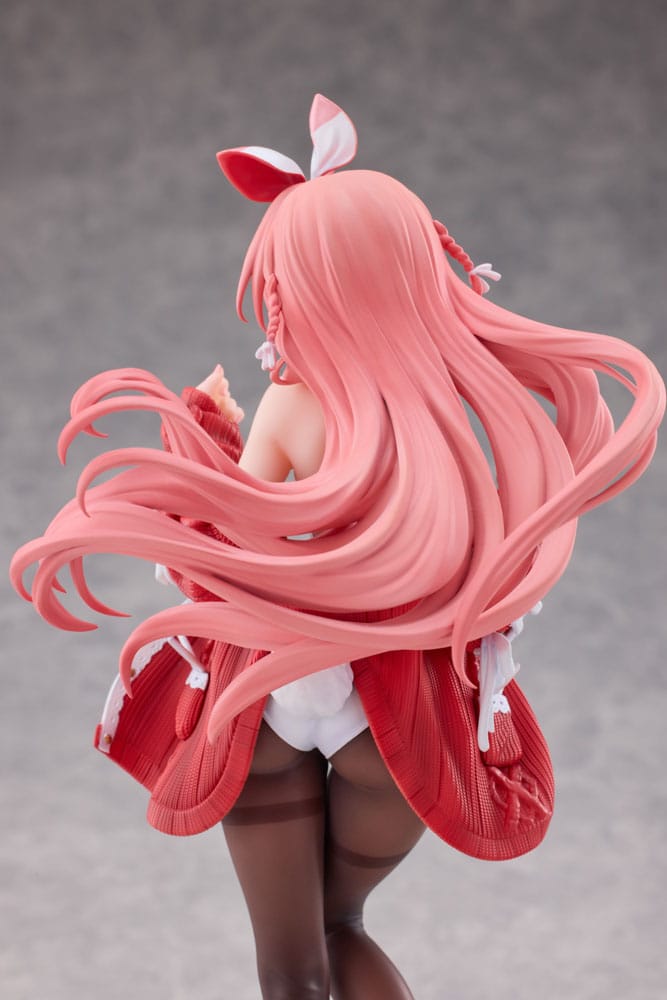 Original Character statuette PVC 1/7 White Rabbit Illustrated by Rosuuri Deluxe Version 24 cm