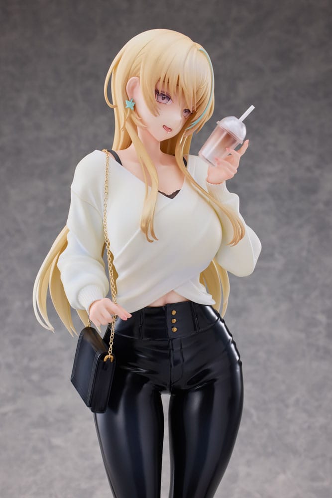 Original Character statuette 1/4 Aoi Koigakubo Illustrated by Fujiko Leather Pants Deluxe Edition 42 cm