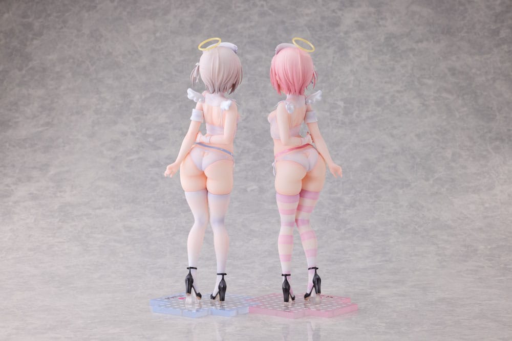 Original Character statuette 1/6 Suzu & Nagi Illustrated by Kuma 4-gou Set Edition 27 cm