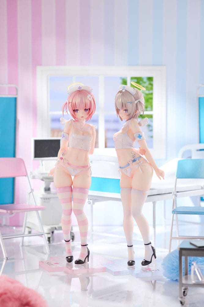 Original Character statuette 1/6 Suzu & Nagi Illustrated by Kuma 4-gou Set Edition 27 cm