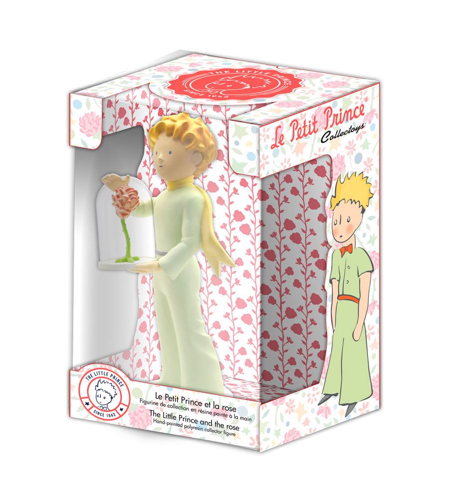 Le Petit Prince statuette Collector Collection Le Petit Prince et la rose 21 cm