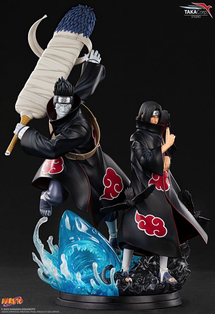 Plastoy - Naruto - Itachi et Kisame Statue