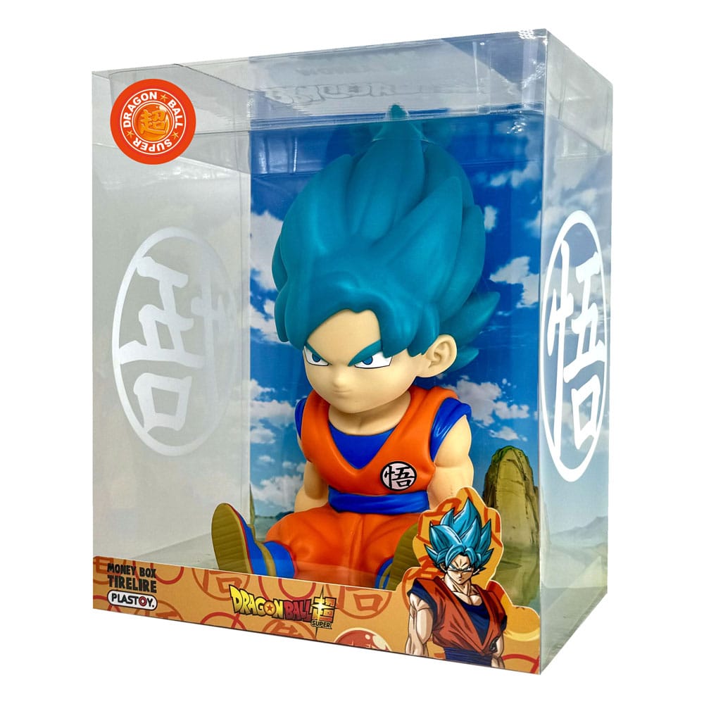 Dragon Ball tirelire PVC Son Goku Super Saiyan Blue 19 cm