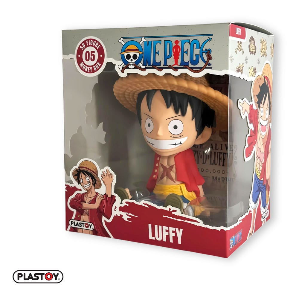 One Piece tirelire PVC Luffy SD