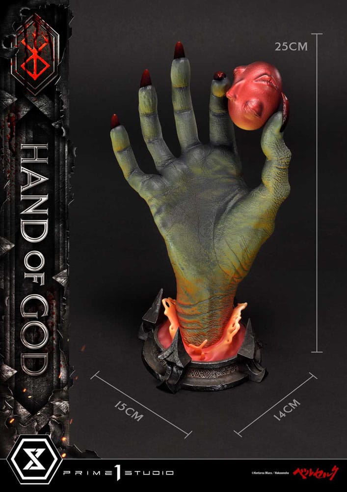 Berserk Life Scale Masterline Series statuette Hand of God 25 cm