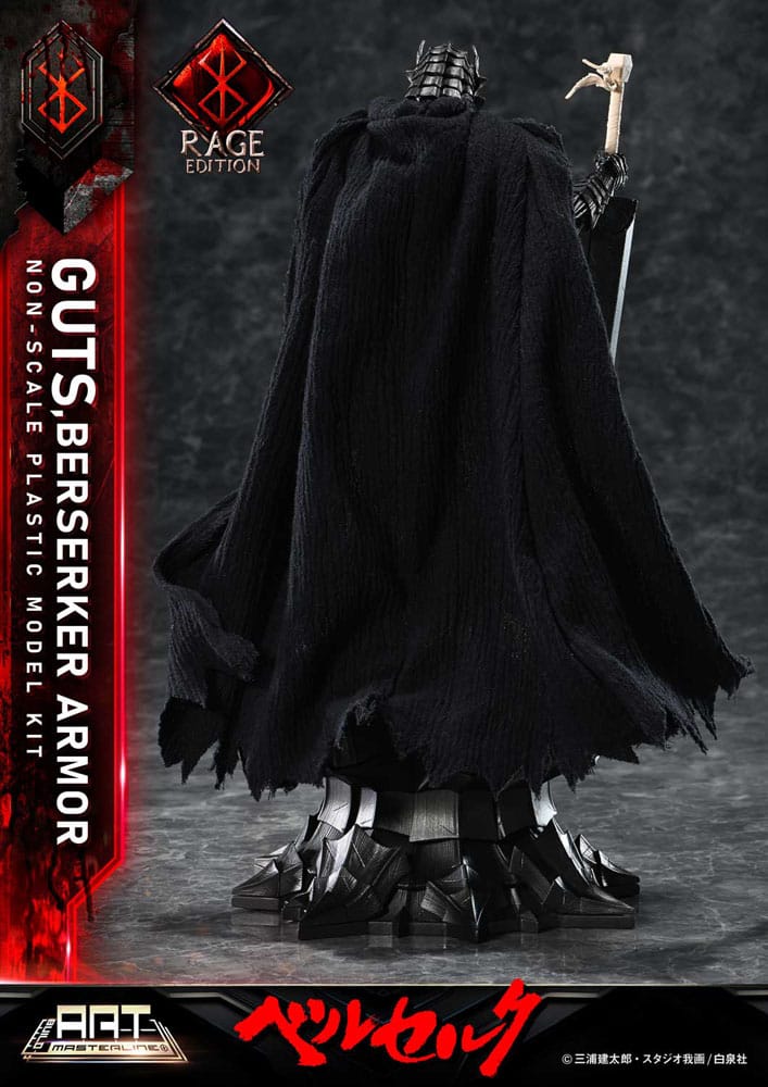 Berserk figurine Plastic Model Kit Build Art Masterline Guts Berserker Armor Rage 30 cm