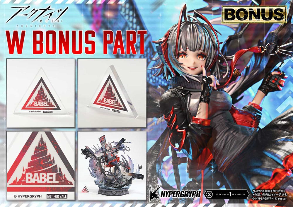 Arknights Concept Masterline Series statuette 1/6 W Elite 2 Bonus Ver. 46 cm