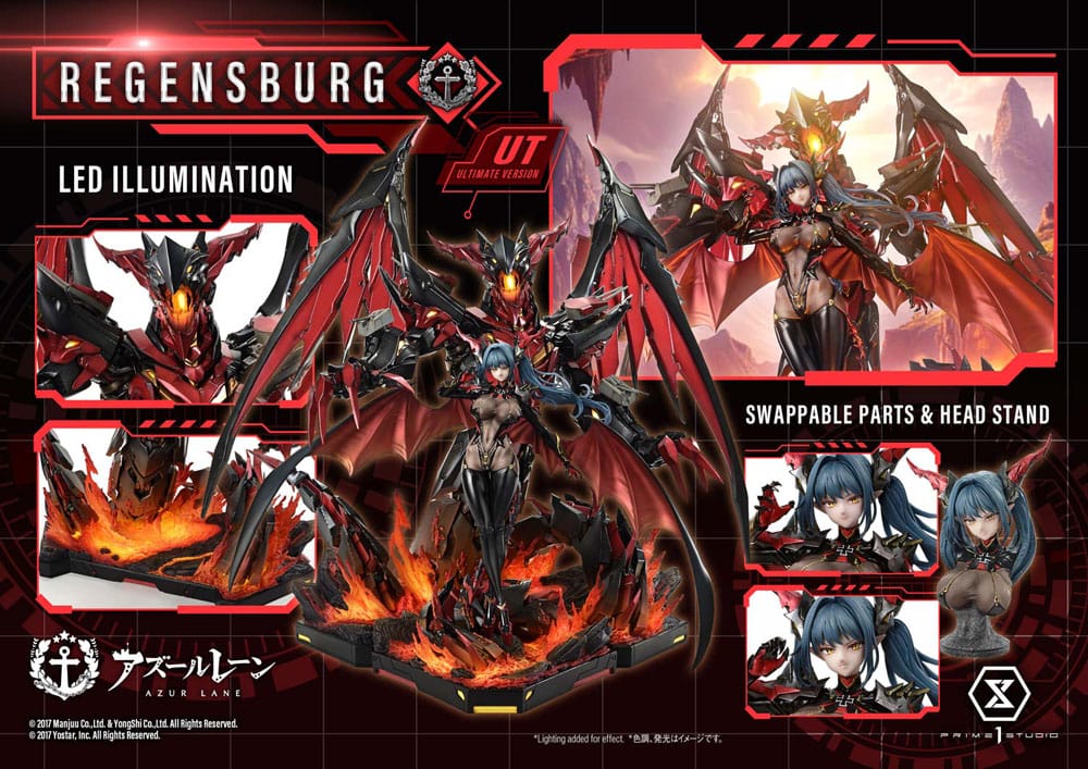 Azur Lane Concept Masterline Series statuette 1/6 Regensburg Ultimate Bonus Ver. 66 cm