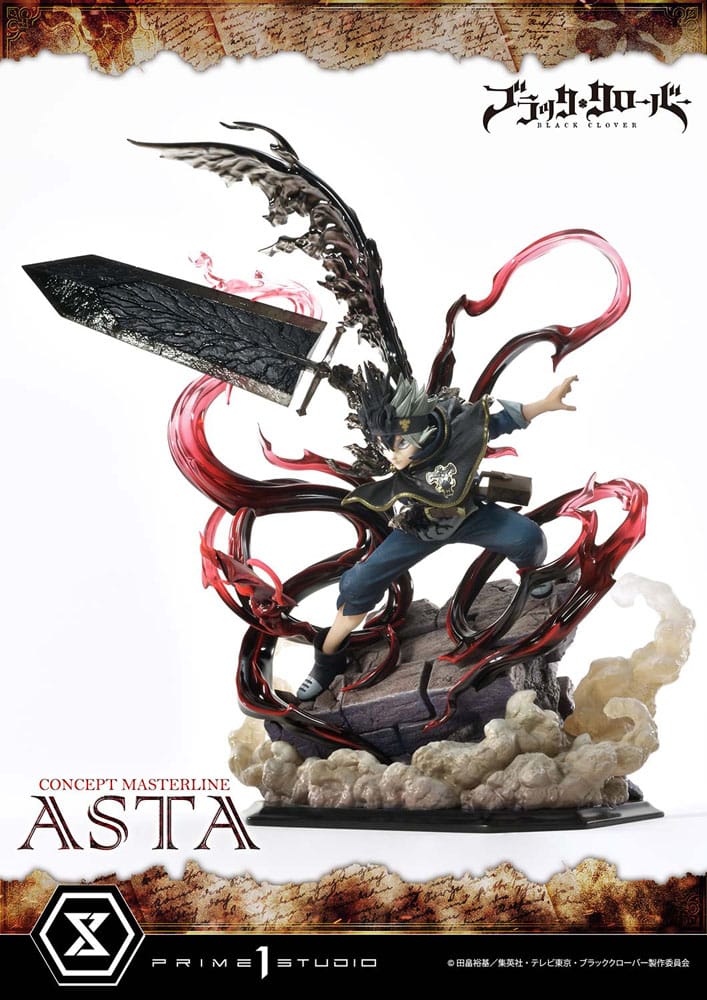 Black Clover Concept Masterline Series statuette 1/6 Asta Exclusive Ver. 50 cm