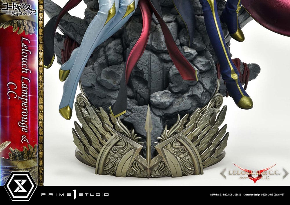Code Geass: Lelouch of the Rebellion Concept Masterline Series statuette 1/6 Lelouch Lamperouge & C.C. 44 cm