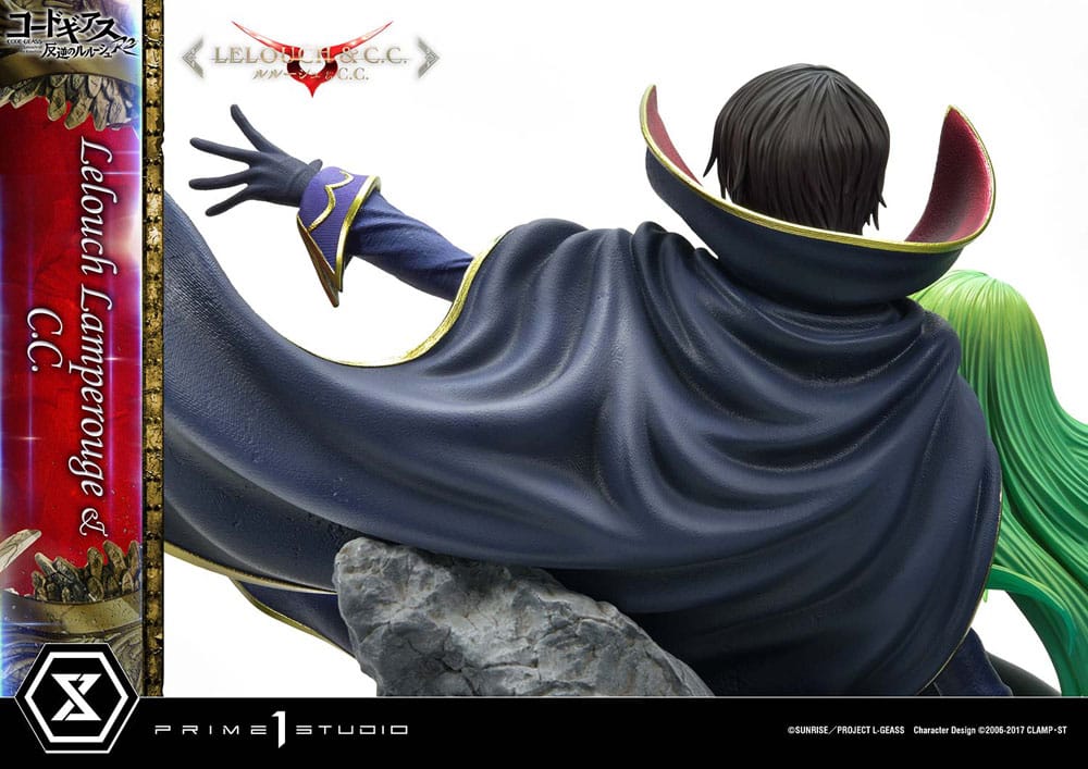 Code Geass: Lelouch of the Rebellion Concept Masterline Series statuette 1/6 Lelouch Lamperouge & C.C. 44 cm