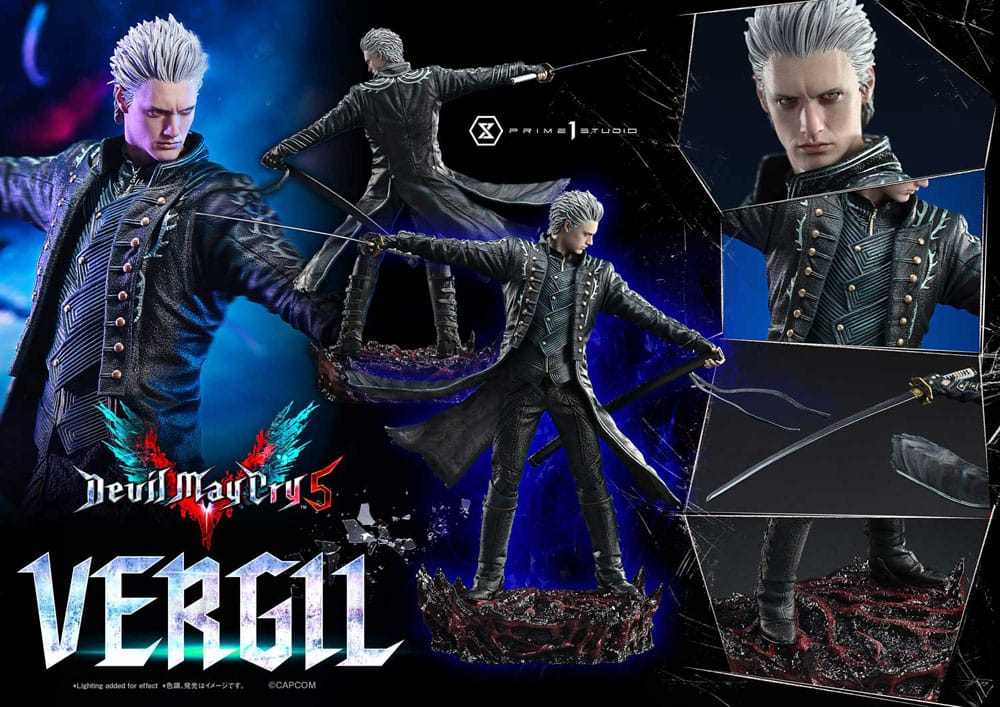 Devil May Cry V Concept Masterline Series statuette 1/6 Vergil Bonus Ver. 39 cm