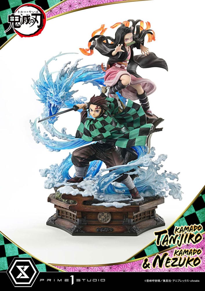 Demon Slayer: Kimetsu no Yaiba Concept Masterline Series statuette 1/6 Nezuko & Tanjiro 56 cm