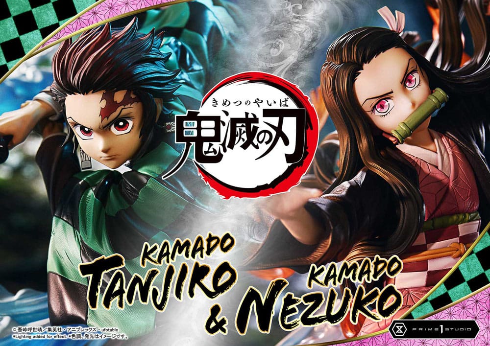 Demon Slayer: Kimetsu no Yaiba Concept Masterline Series statuette 1/6 Nezuko & Tanjiro 56 cm