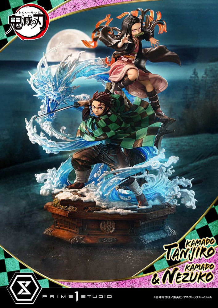 Demon Slayer: Kimetsu no Yaiba Concept Masterline Series statuette 1/6 Nezuko & Tanjiro 56 cm
