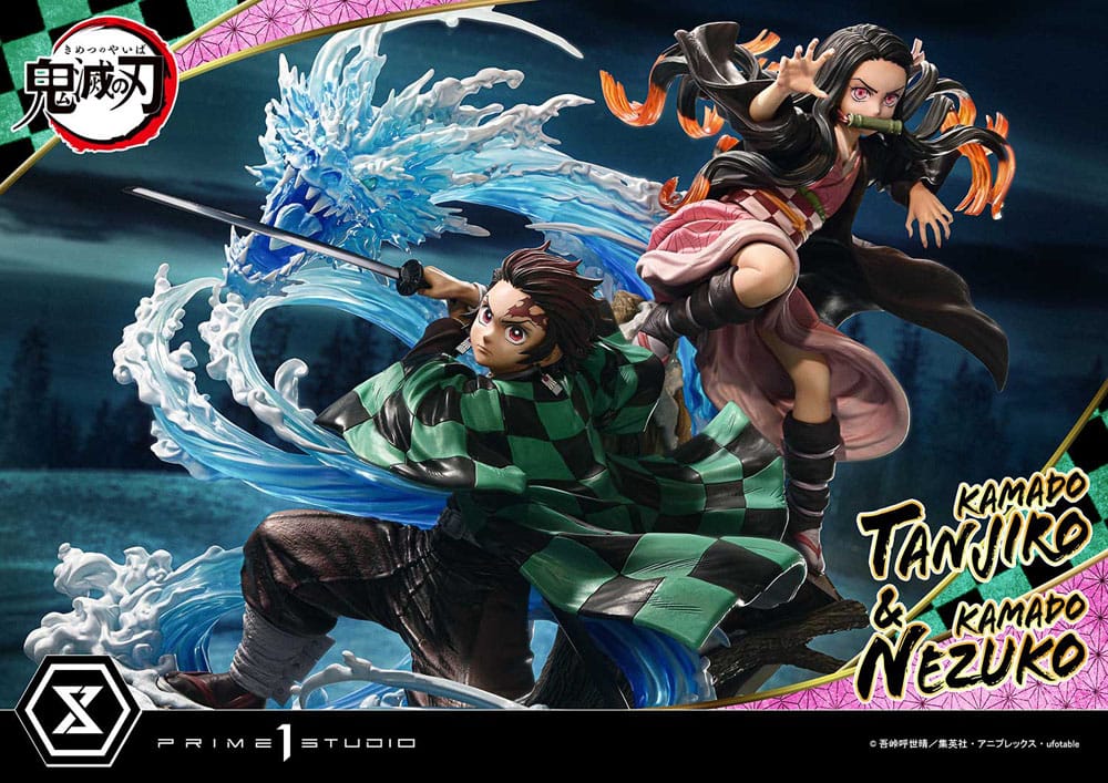 Demon Slayer: Kimetsu no Yaiba Concept Masterline Series statuette 1/6 Nezuko & Tanjiro 56 cm