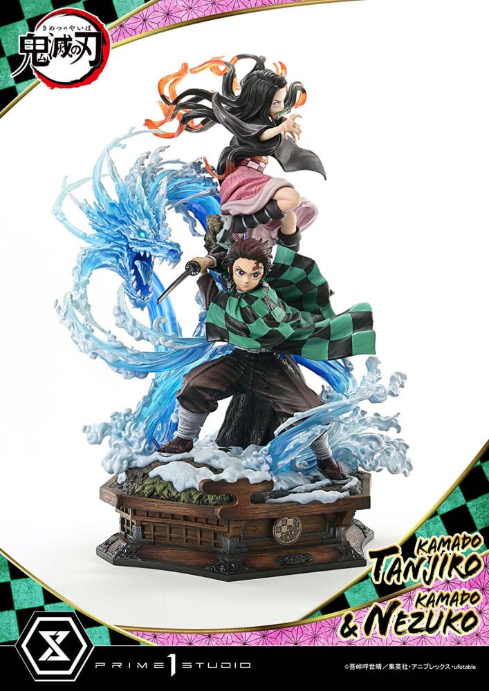 Demon Slayer: Kimetsu no Yaiba Concept Masterline Series statuette 1/6 Nezuko & Tanjiro 56 cm