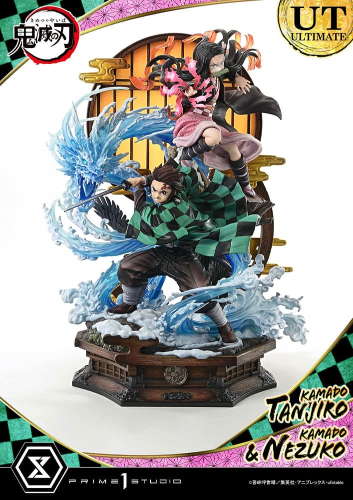 Demon Slayer: Kimetsu no Yaiba Concept Masterline Series statuette 1/6 Nezuko & Tanjiro Ultimate Ver. 56 cm