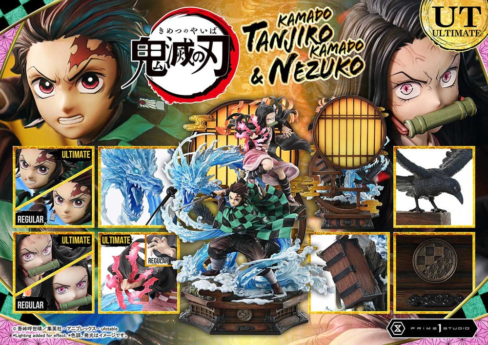Demon Slayer: Kimetsu no Yaiba Concept Masterline Series statuette 1/6 Nezuko & Tanjiro Ultimate Ver. 56 cm