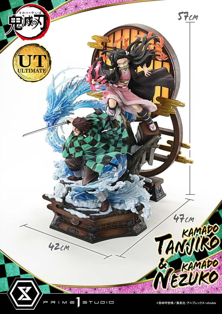 Demon Slayer: Kimetsu no Yaiba Concept Masterline Series statuette 1/6 Nezuko & Tanjiro Ultimate Ver. 56 cm