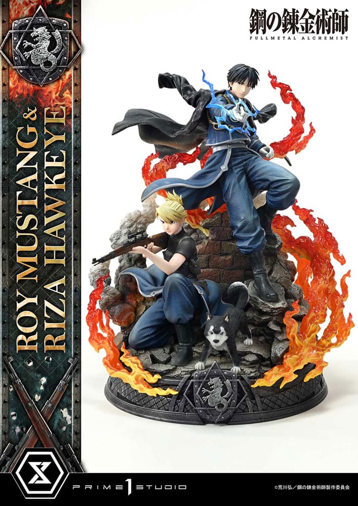 Fullmetal Alchemist statuette Concept Masterline 1/6 Roy Mustang & Riza Hawkeye Regular Version 50 cm