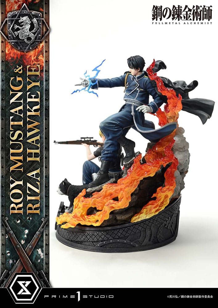 Fullmetal Alchemist statuette Concept Masterline 1/6 Roy Mustang & Riza Hawkeye Regular Version 50 cm