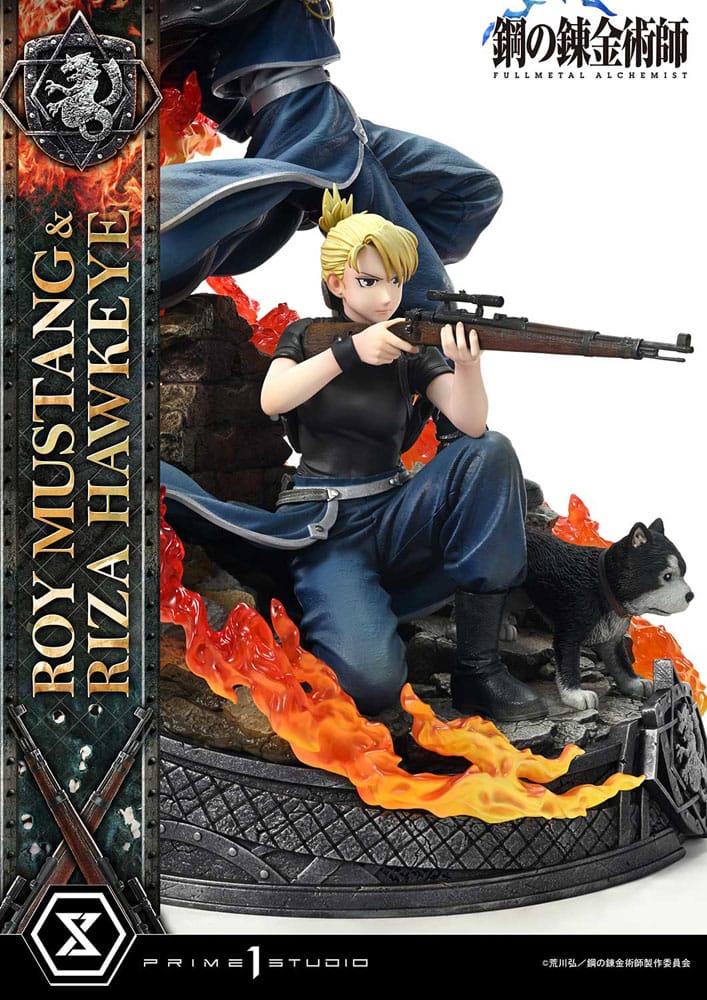 Fullmetal Alchemist statuette Concept Masterline 1/6 Roy Mustang & Riza Hawkeye Regular Version 50 cm