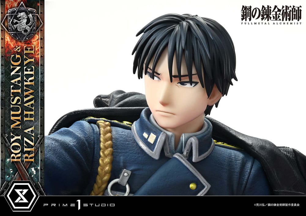 Fullmetal Alchemist statuette Concept Masterline 1/6 Roy Mustang & Riza Hawkeye Regular Version 50 cm