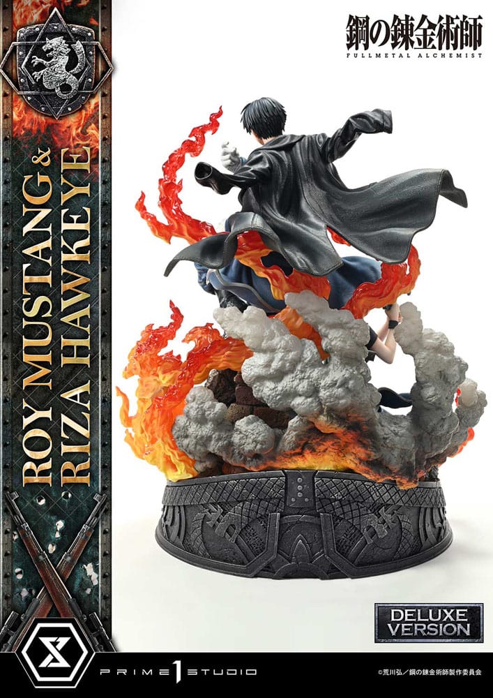 Fullmetal Alchemist statuette Concept Masterline 1/6 Roy Mustang & Riza Hawkeye Deluxe Bonus Version 50 cm