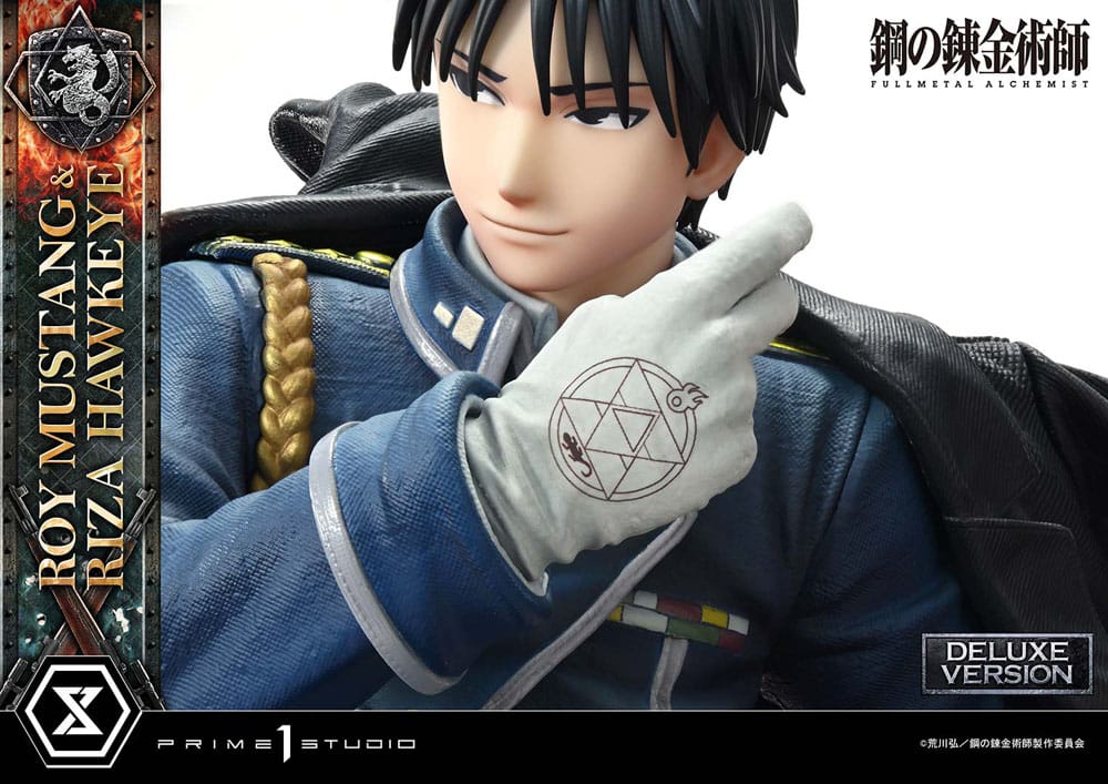 Fullmetal Alchemist statuette Concept Masterline 1/6 Roy Mustang & Riza Hawkeye Deluxe Bonus Version 50 cm