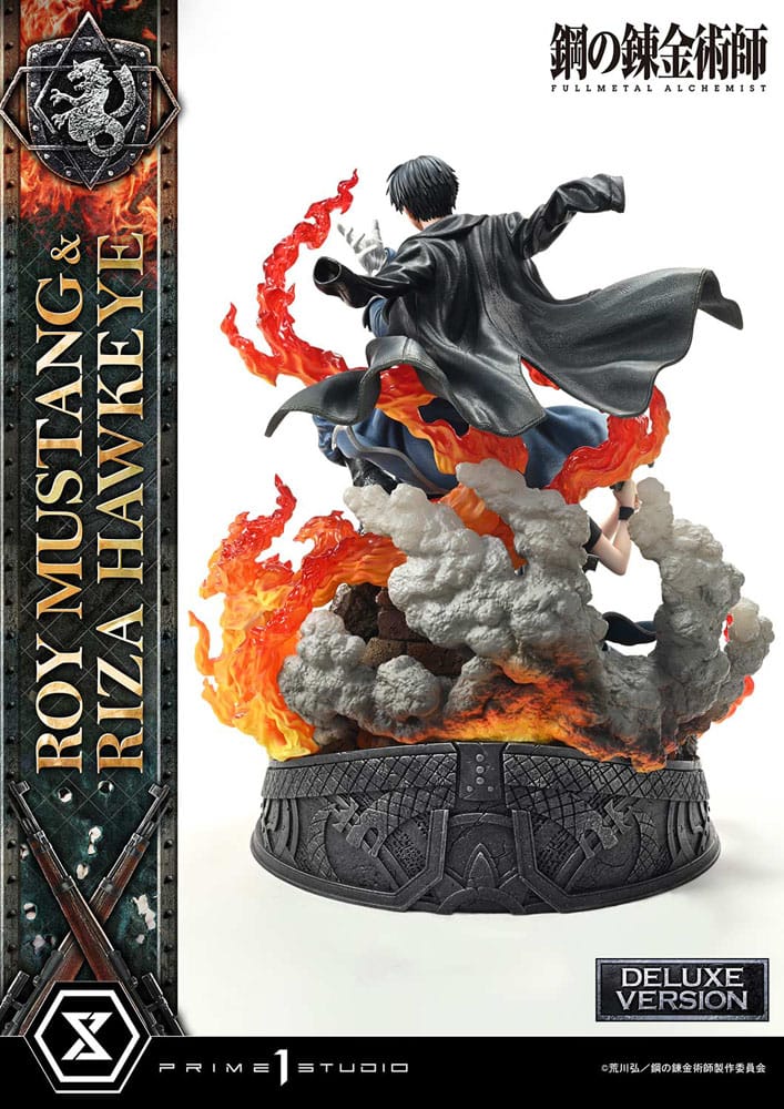 Fullmetal Alchemist statuette Concept Masterline 1/6 Roy Mustang & Riza Hawkeye Deluxe Bonus Version 50 cm