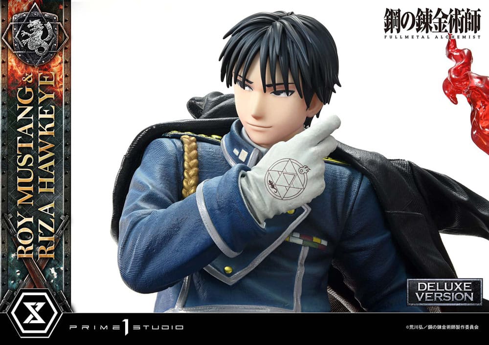 Fullmetal Alchemist statuette Concept Masterline 1/6 Roy Mustang & Riza Hawkeye Deluxe Bonus Version 50 cm