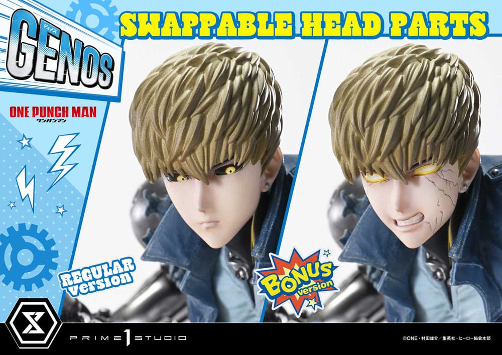One Punch Man Concept Masterline Series statuette 1/6 Genos Bonus Ver. 33 cm